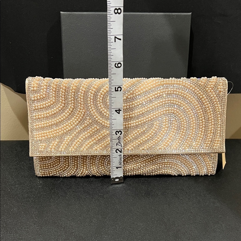 Unbranded | Pearl & Gem Beaded Clutch - Picture 9 of 10